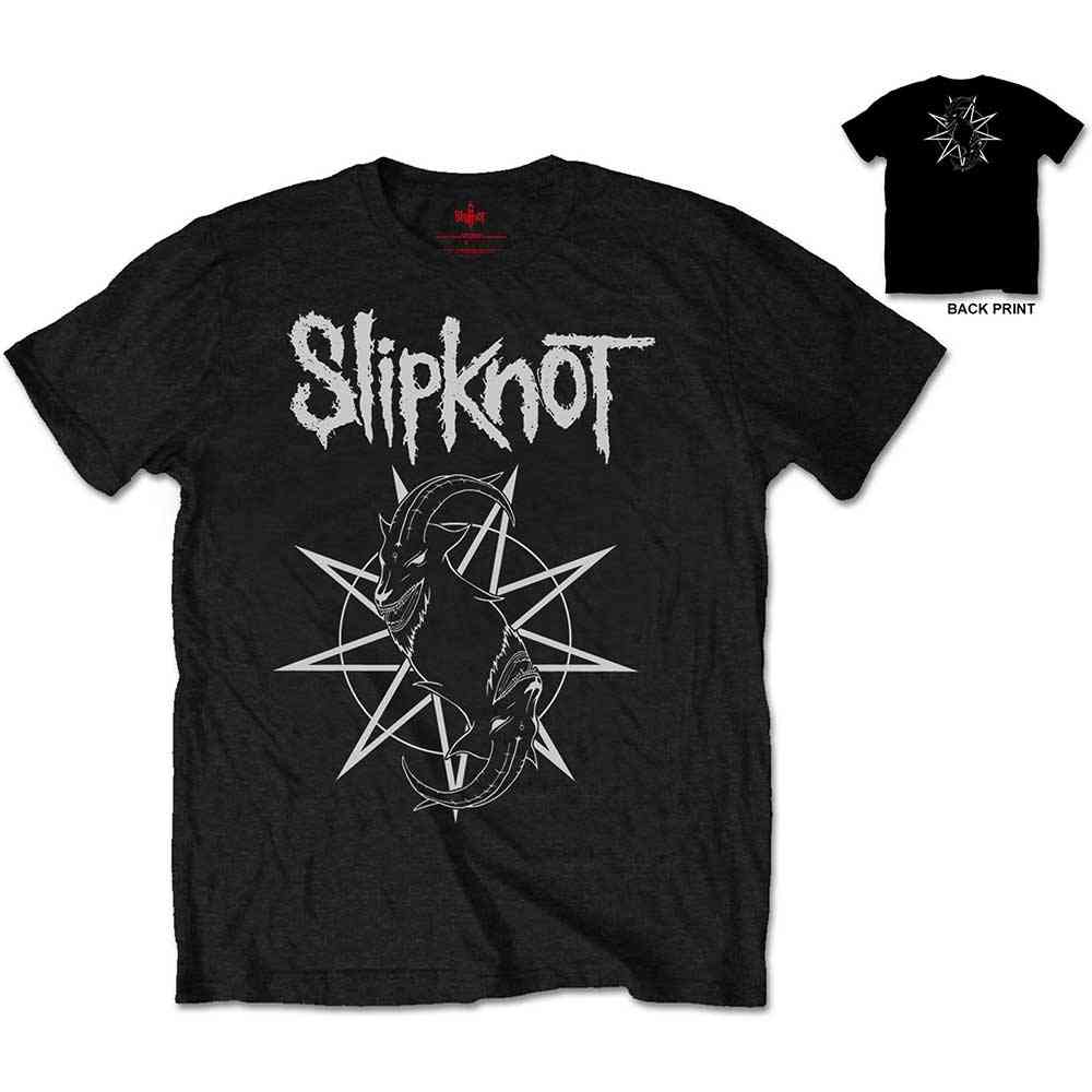 Slipknot - Goat Star Logo T-shirt Homme - Noir